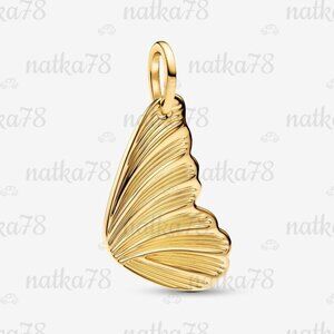 Pandora Engravable Butterfly Wing Tag Pendant